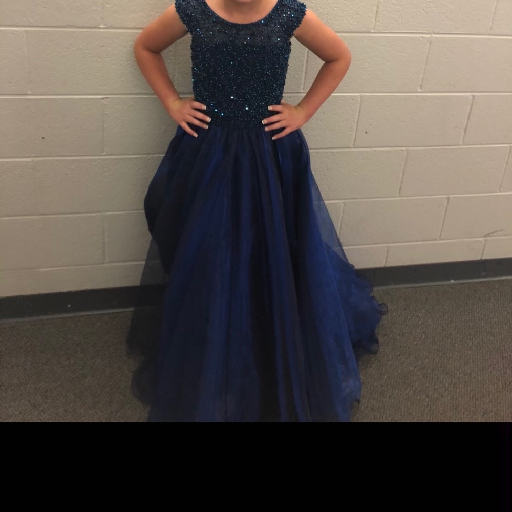 Sherri Hill peagant dress
